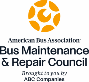 A logo for the American Bus Association Bus Maintenance and Repair Council, brought to you by ABC Companies.