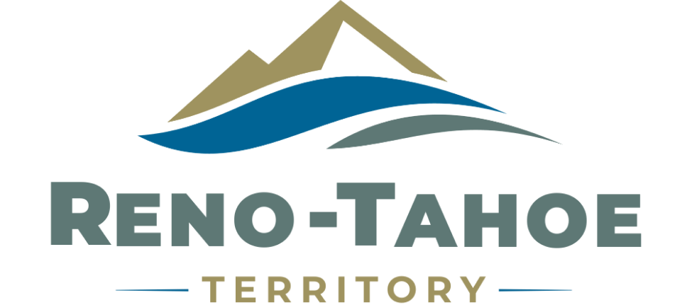 A logo for the Reno-Tahoe Territory.