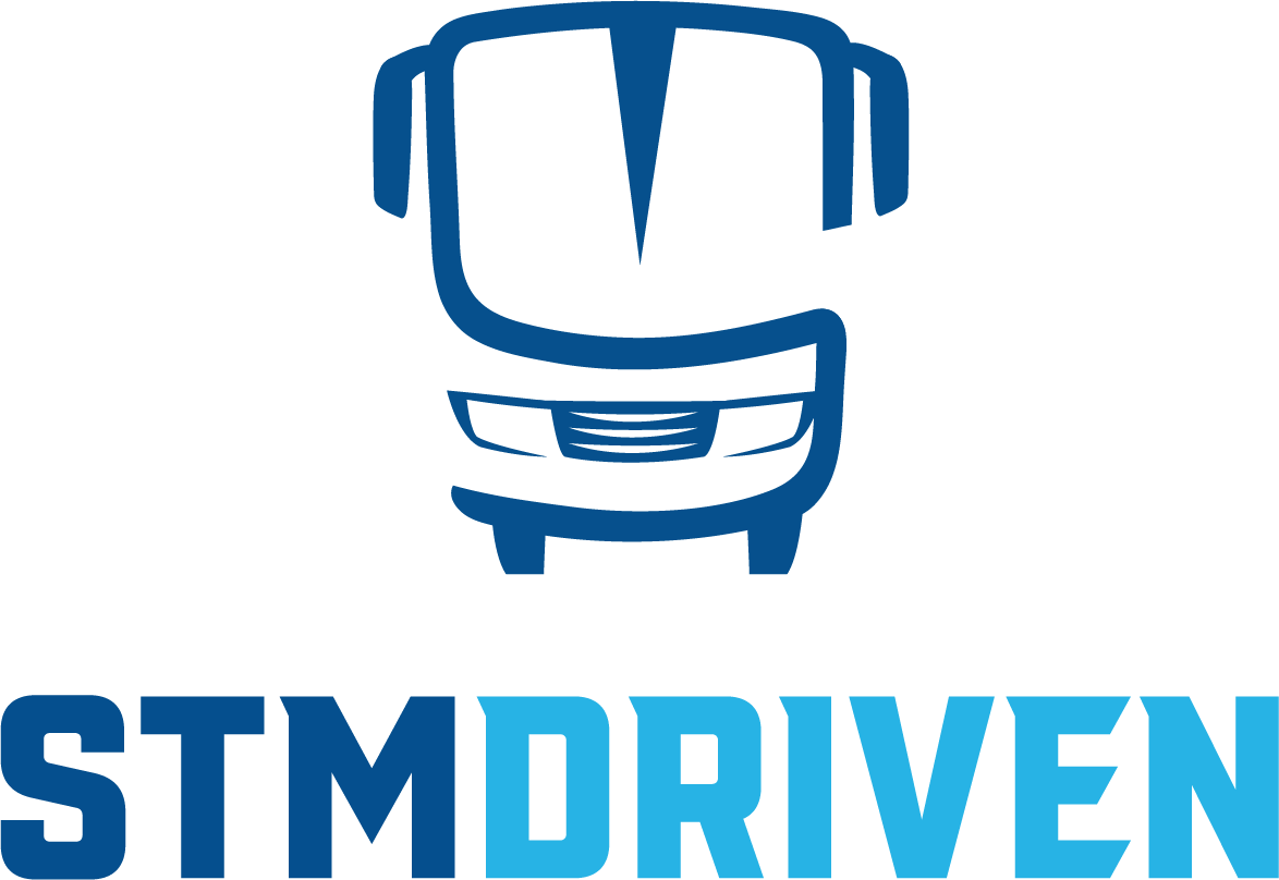 A logo for STM Driven.
